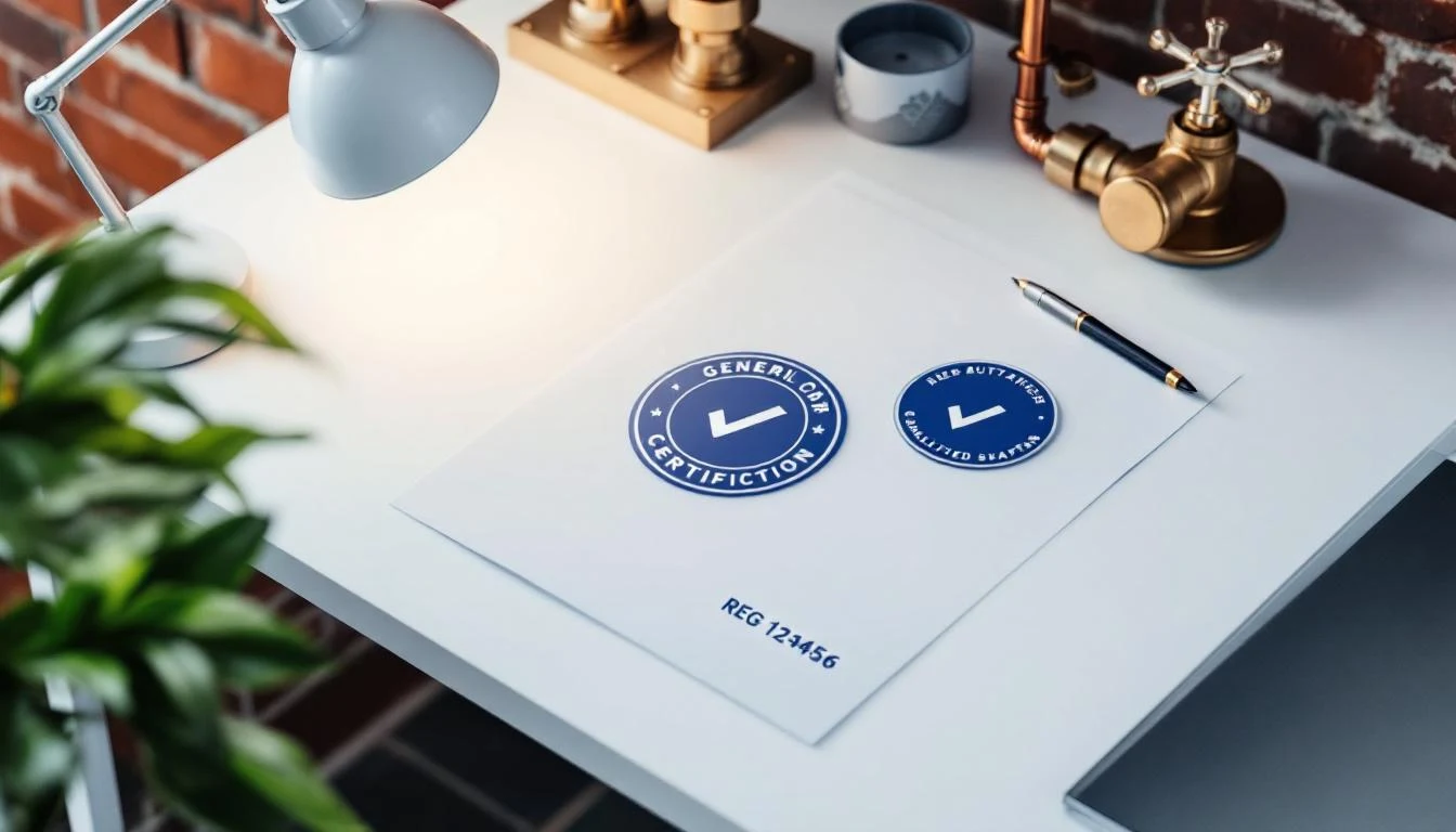 Gas Safe Register and WaterSafe certification logos