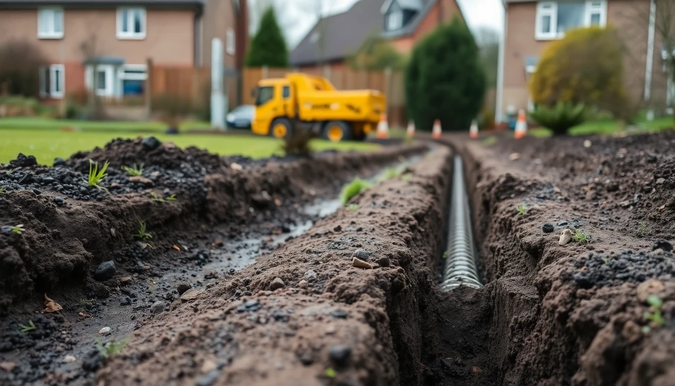 Drain Repairs in Caerphilly, South Wales