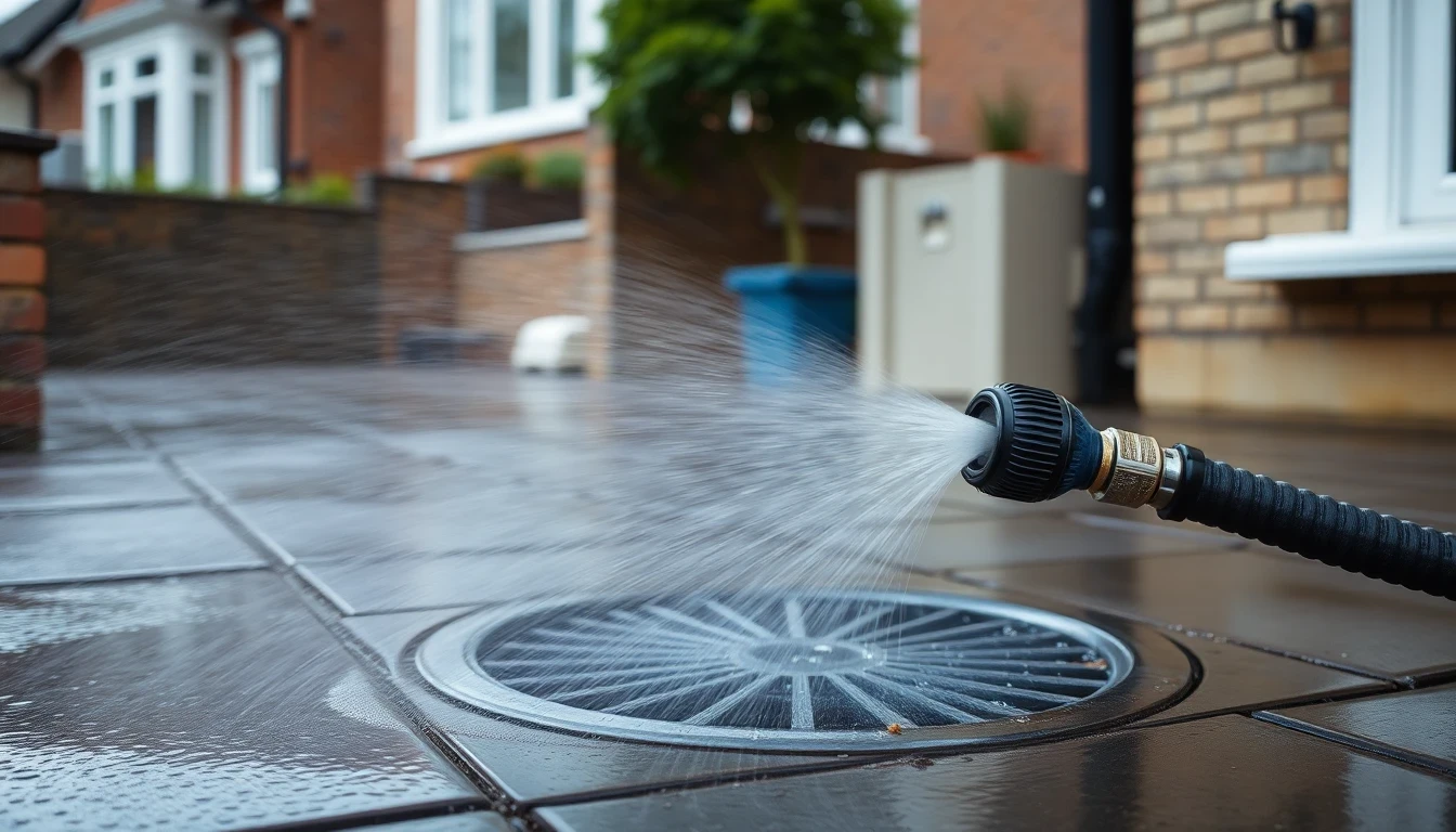 Drain Jetting in Cardiff, South Wales
