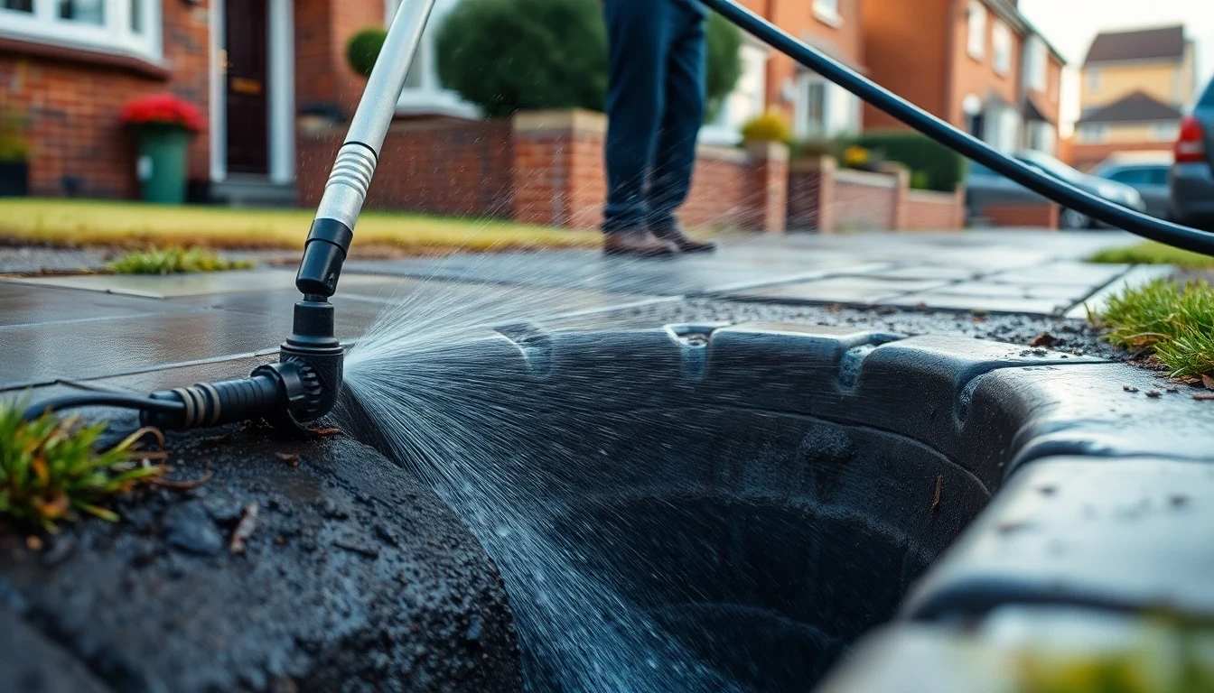 Drain Jetting in Newport, South Wales