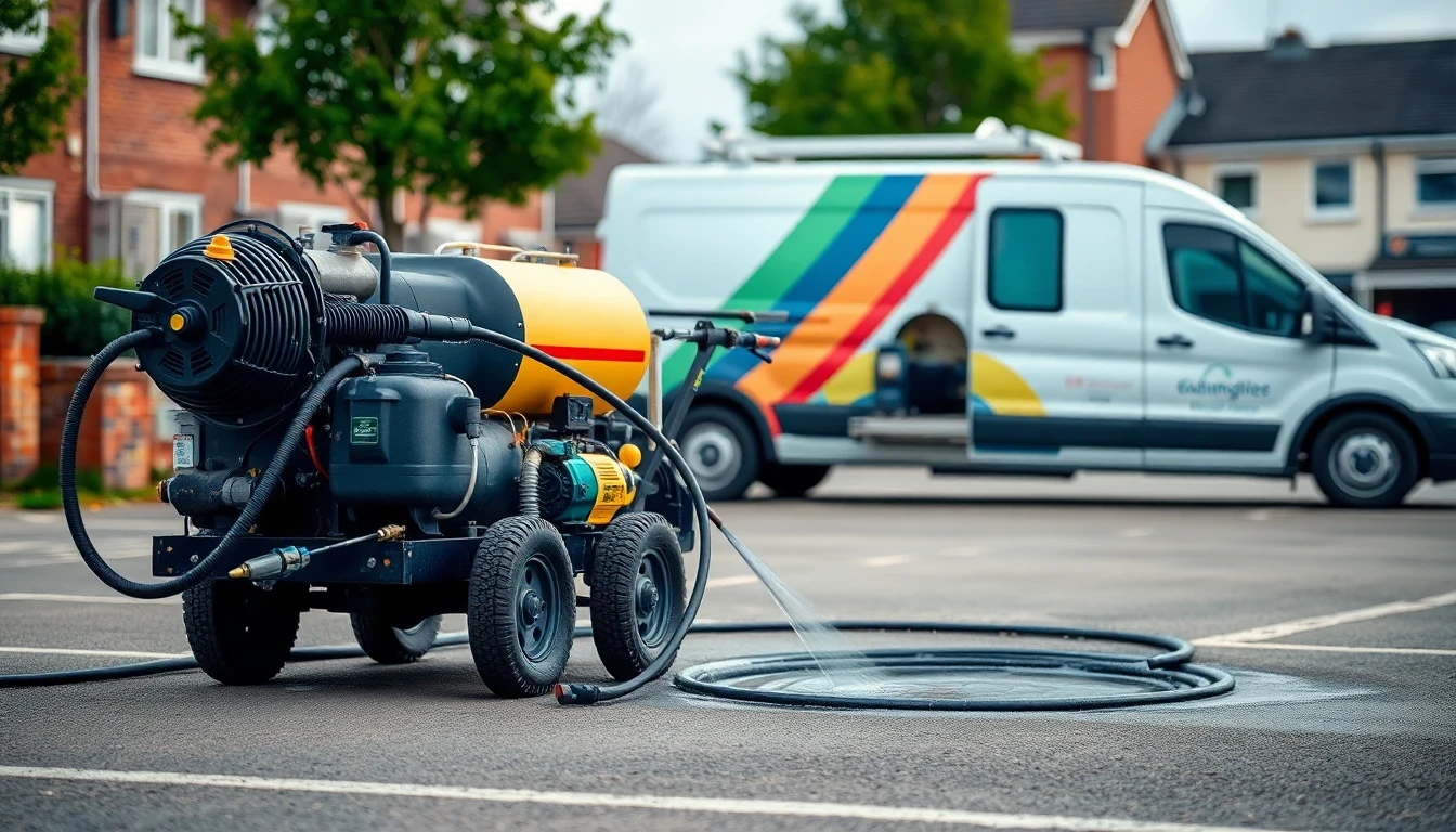 Commercial Drain Jetting in Cardiff, South Wales