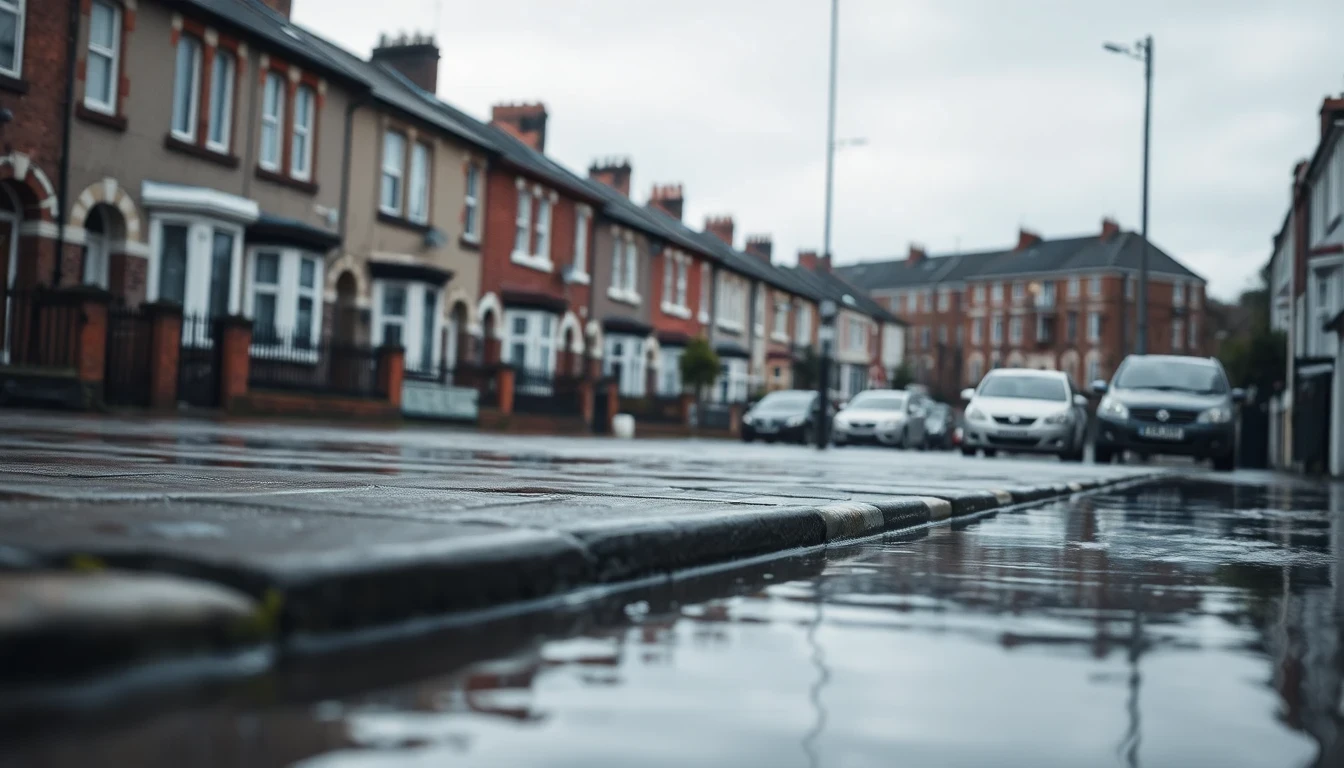 Flooding Emergency in Cardiff, South Wales